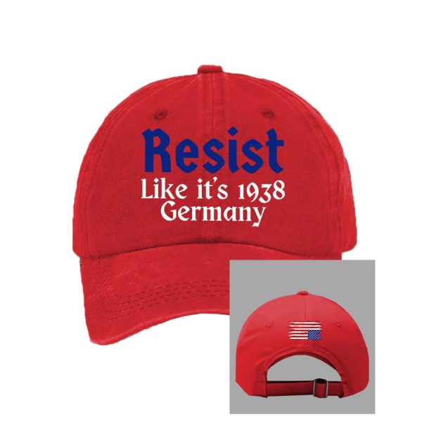 Retro Resist Like It’s 1938 Germany Print Baseball Cap