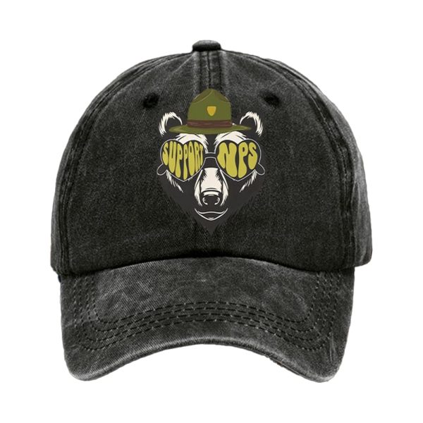 Retro Support National Park Service Printed Baseball Cap