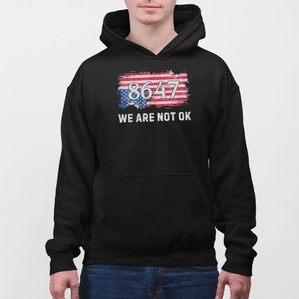 Retro We Are Not Ok 8647 Shirt