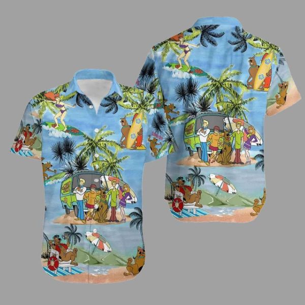 Scooby Doo Travel Hawaiian Shirt