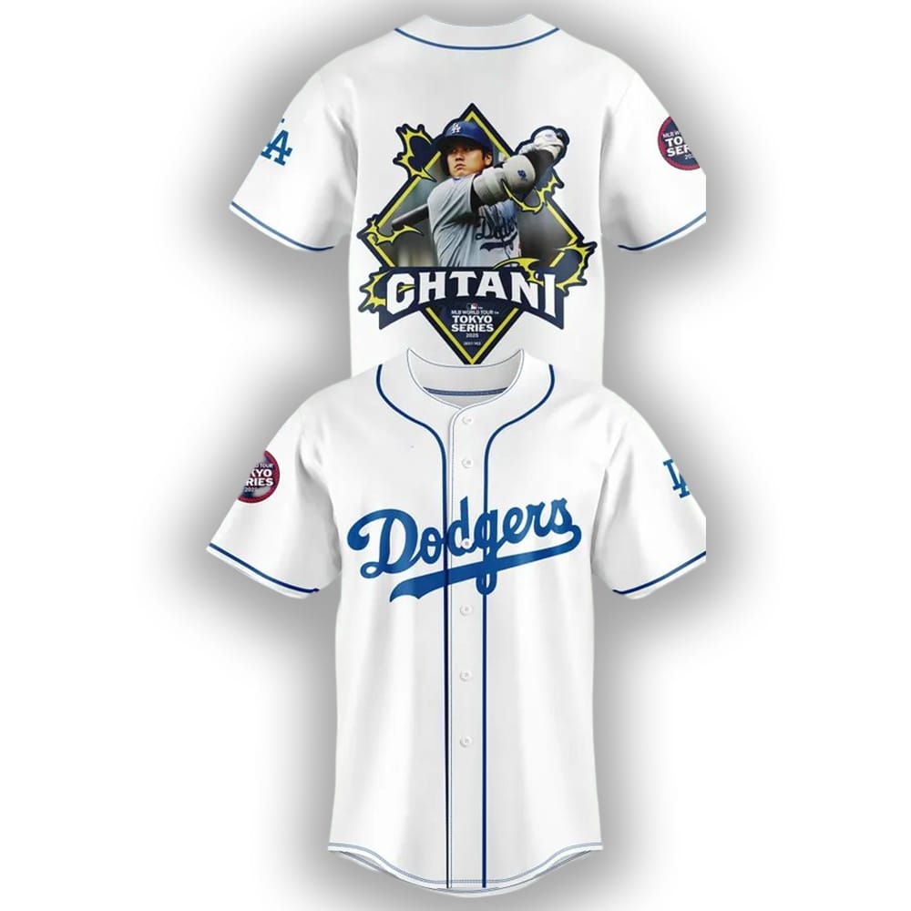 Shohei Ohtani Chtani Tokyo Series Baseball Jersey 2025 Shohei Ohtani Chtani Tokyo Series Baseball Jersey 2025