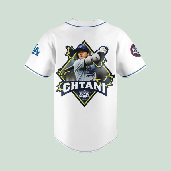 Shohei Ohtani Chtani Tokyo Series Baseball Jersey 2025