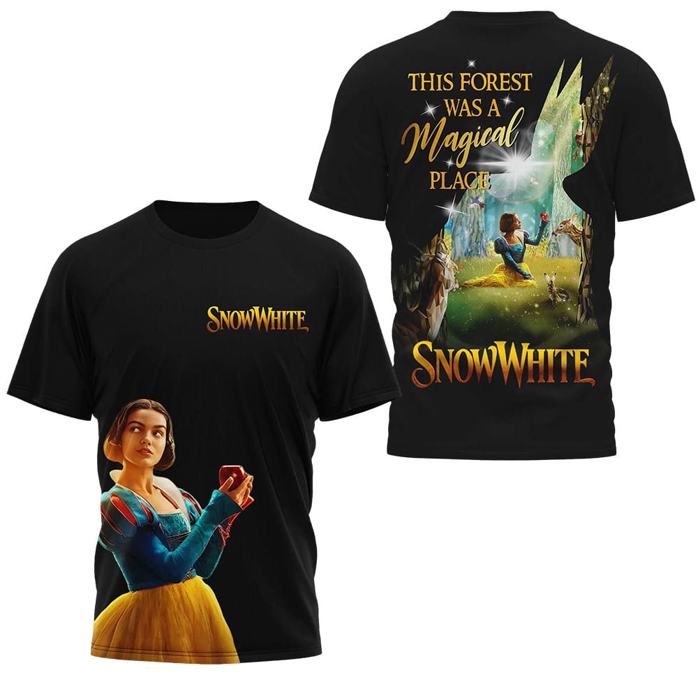 Snow White This Forest Was A Magical Place 3D Shirt Snow White This Forest Was A Magical Place 3D Shirt