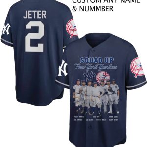 Squad Up Yankees Signature Baseball Jersey