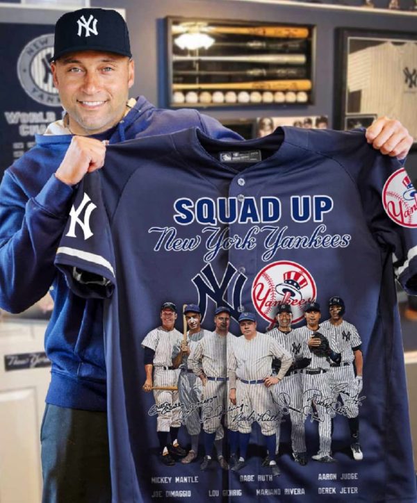 Squad Up Yankees Signature Baseball Jersey