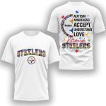 Steelers Autism Awareness Accept Understand Love Shirt