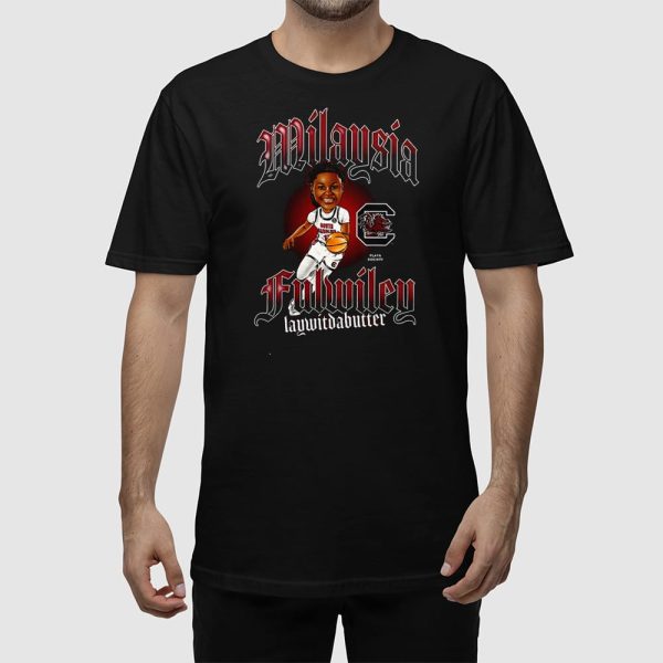 Steph Curry South Carolina MiLaysia Fulwiley Shirt