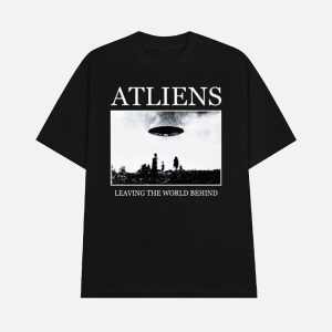 Atliens Leaving The World Behind Cover Shirt 1