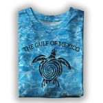The Gulf Of Mexico Est 1550 Until The End Stay Salty And Resist Tie Dye Shirt