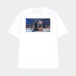 The Rock John Cena Standing Above Cody Rhodes Shirt