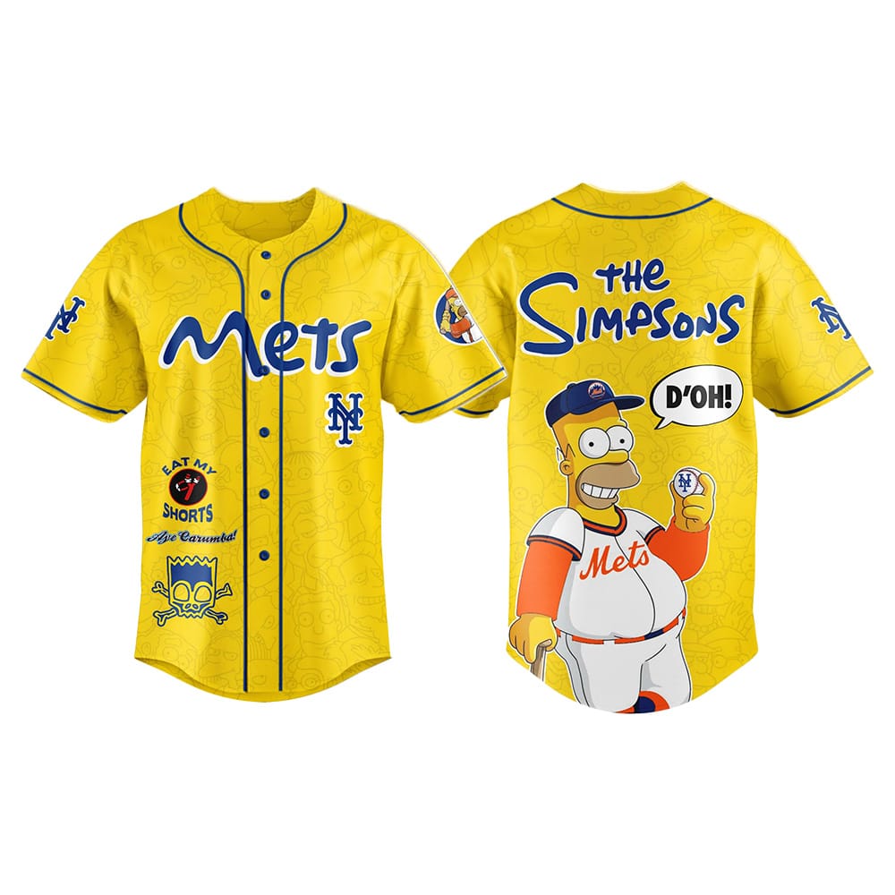 The Simpsons Mets Jersey 2025 The Simpsons Mets Jersey 2025