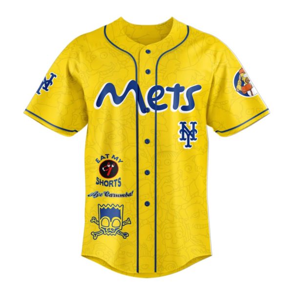The Simpsons Mets Jersey 2025