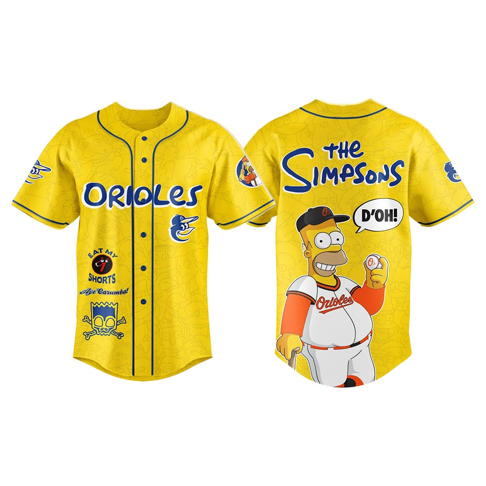 The Simpsons Orioles Jersey 2025 The Simpsons Orioles Jersey 2025