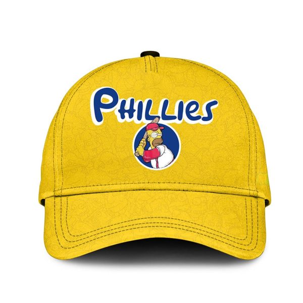 The Simpsons Phillies Hat 2025