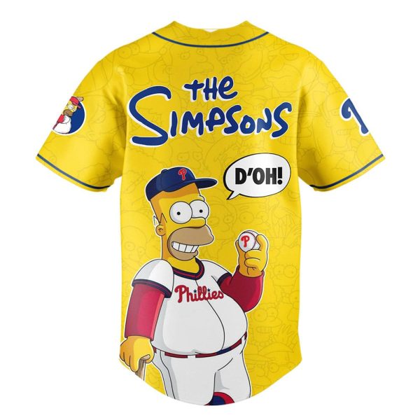 The Simpsons Phillies Jersey 2025