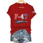 Trump America F-47 Fighter Shirt