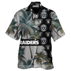 Raiders Football Team 3D Hawaiian Shirt1