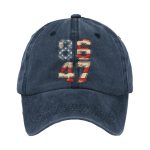 Unisex Distressed Washed Cotton 8647 Prints Hat