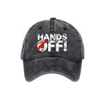 Unisex Hands Off Protest Print Hat