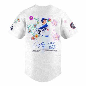 Shohei Ohtani x Takashi Murakami Tokyo Series Jersey2