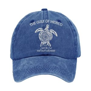 The Gulf Of Mexico Est 1550 Until The End Stay Salty And Resist Hat