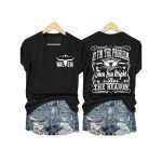 Wallen If I'm The Problem Then You Might Be The Reason Two-Sided Shirt