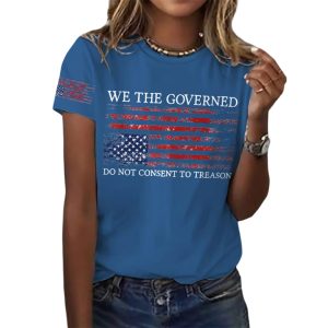 We The Governed Do Not Consent To Treason America Shirt3