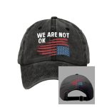 We Are Not Ok America Baseball Cap