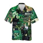 Wicked Green Emerald City Hawaiian Shirt