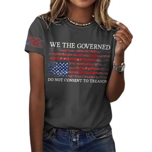 We The Governed Do Not Consent To Treason America Shirt2