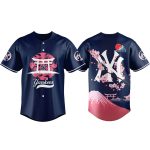 Yankees Fuji Mount Tokyo Series 2025 Baseball Jersey