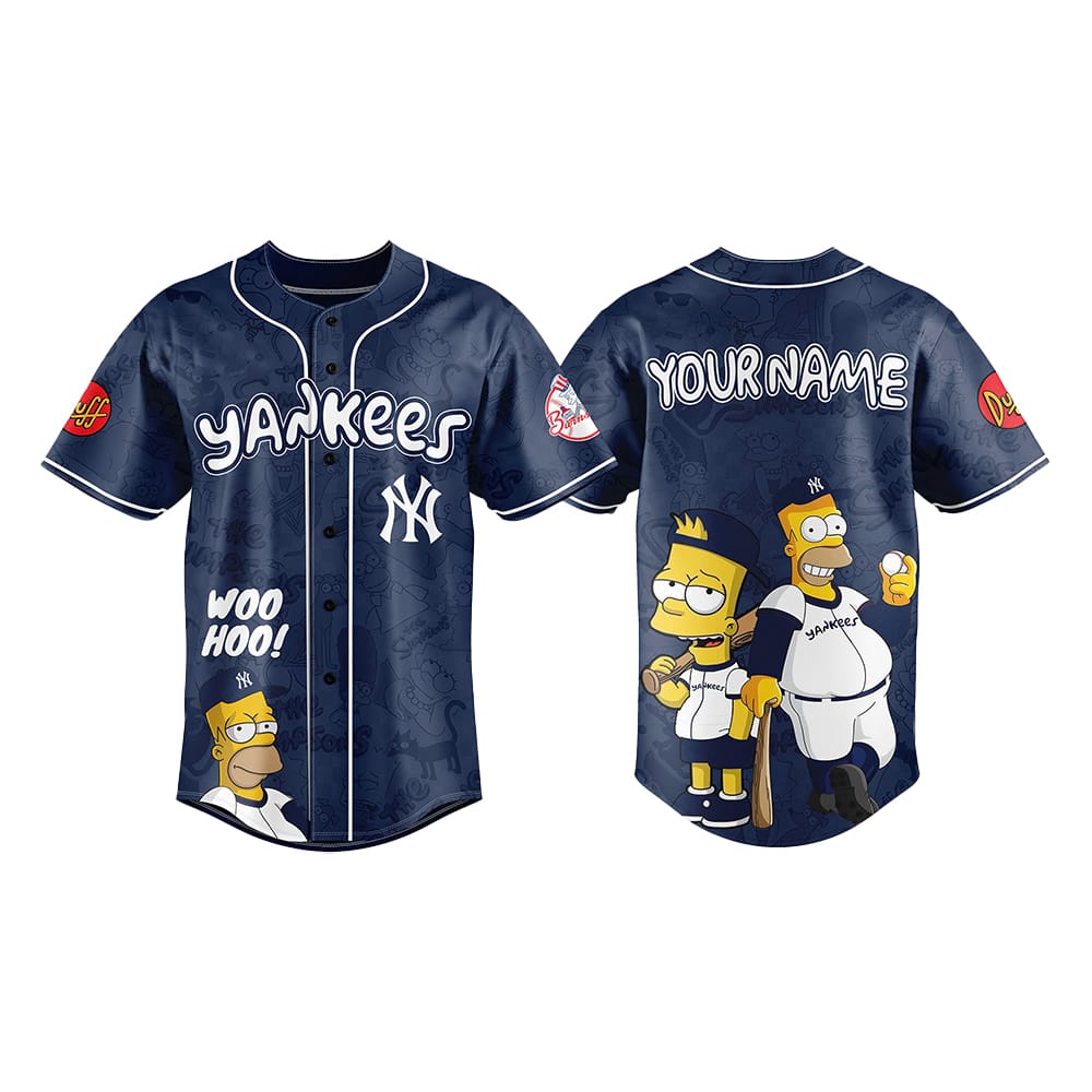 Yankees The Simpsons Heritage Jersey 2025 Yankees The Simpsons Heritage Jersey 2025