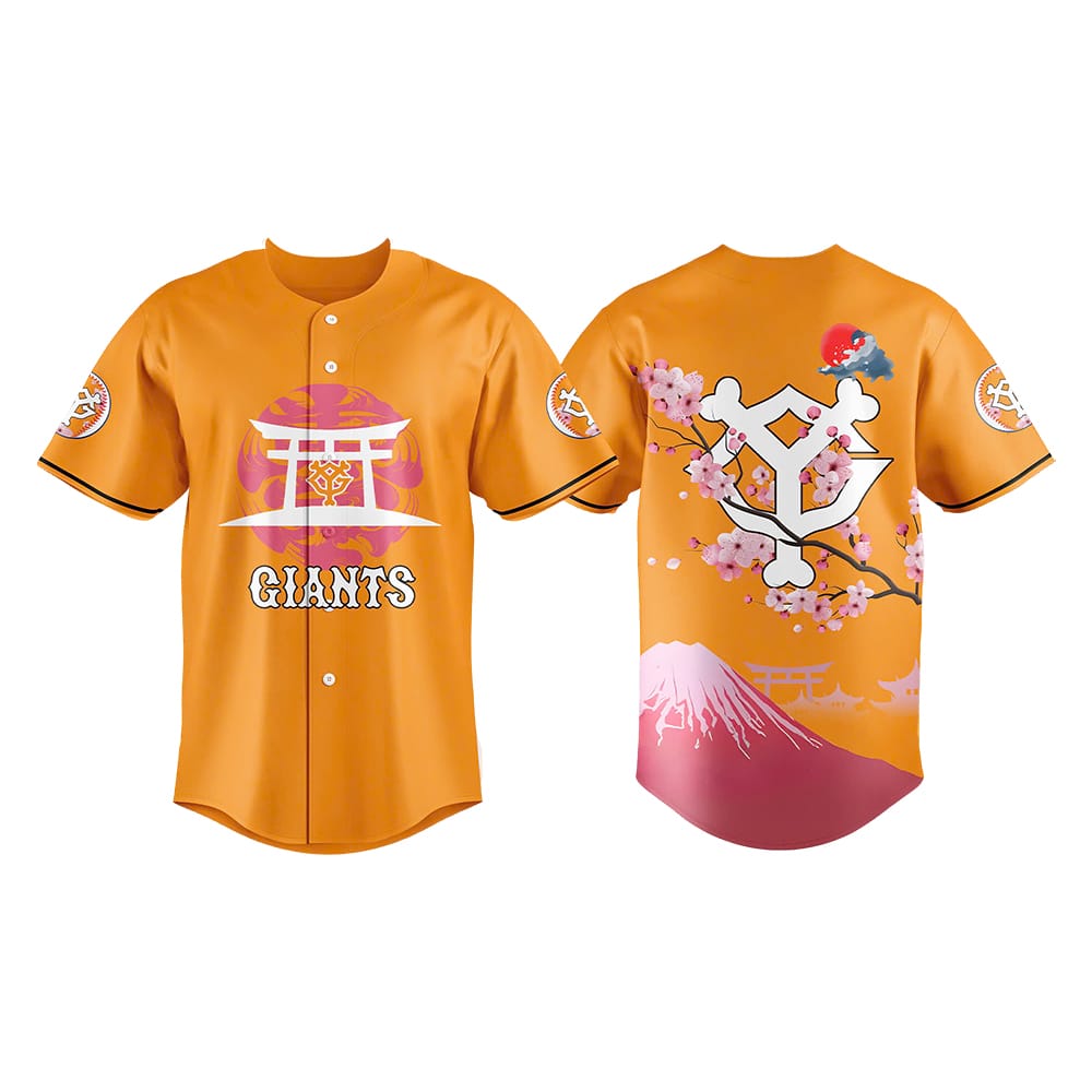 Yomiuri Giants Tokyo Series Fuji Mount Baseball Jersey 2025 Yomiuri Giants Tokyo Series Fuji Mount Baseball Jersey 2025