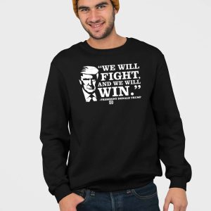 David J Harris Jr We Will Fight And We Will Win President Donald Trump Shirt 4