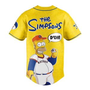 The Simpsons Astros Jersey 20252