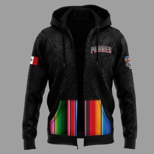 Padres x Mexican Heritage Night 2025 Hoodie Zip1