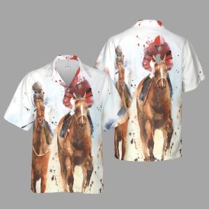 Kentucky Derby Anniversary 2025 Horse Racing 3D Hawaiian Shirt1