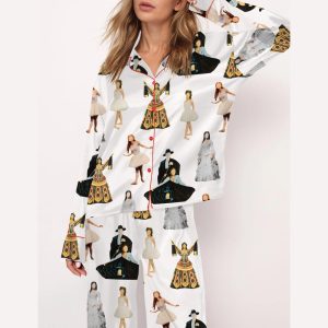 Christine The Phantom Of The Opera Satin Pajama Set1