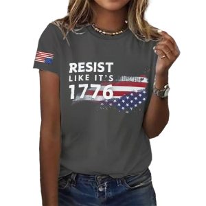 Resist Like Its 1776 America Shirt2