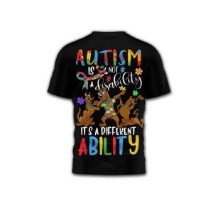 Scooby Doo Autism Awareness Accept Love Understand Shirt2