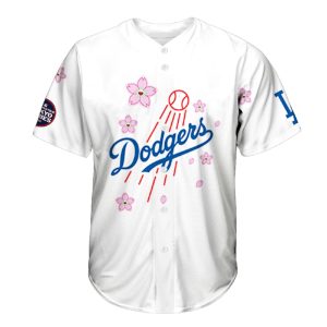 Dodgers Takashi Murakami Tokyo Series Baseball Jersey 2