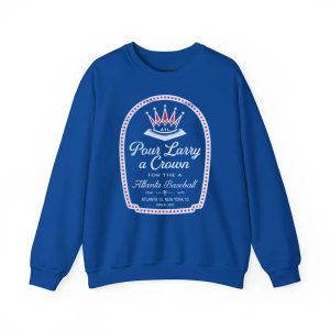 Tom Glavine Pour Larry A Crown For The A Atlanta Baseball Shirt