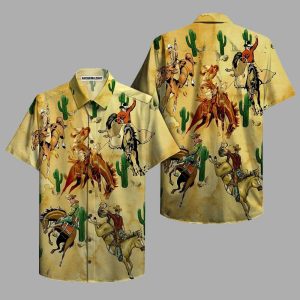 Cowboys We Ride Never Worry About The Fall Hawaiian Shirt1