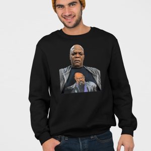 Samuel L Jackson Wearing A Shirt Of Himself Shirt 4