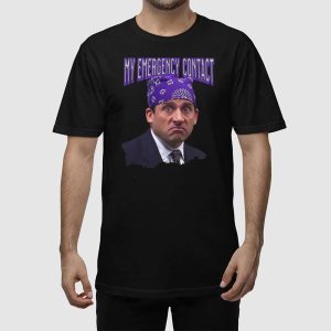 Prison Mike My Emergency Contact Shirt 2