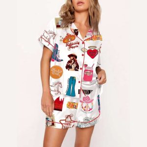 Wild Flowers Wild Horses Country Concert Lainey Wilson Print Pajama Set