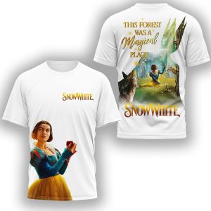 Snow White This Forest Was A Magical Place 3D Shirt3
