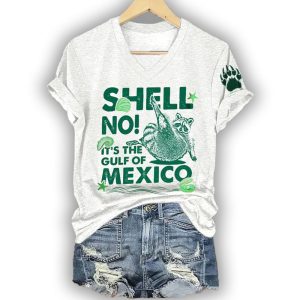 Raccoon Shell No Its The Gulf Of Mexico Shirt