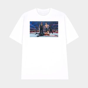 The Rock John Cena Standing Above Cody Rhodes Shirt 1