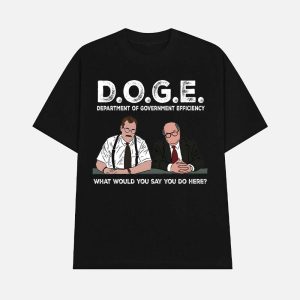 Bob Slydell And Bob Porter Doge Department Of Government Efficiency What Would You Say You Do Here Shirt